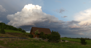 Afternoon thunder clouds